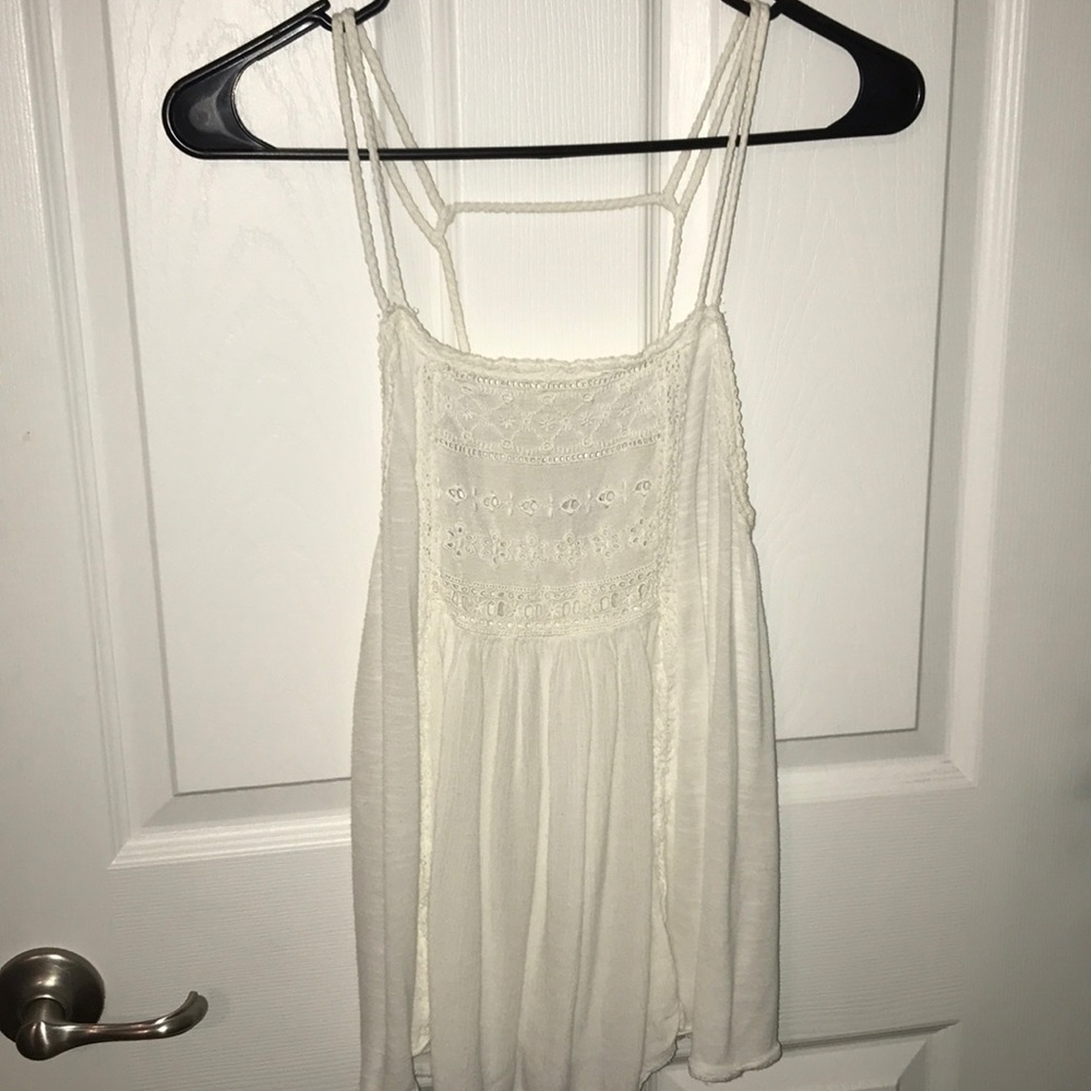 White AEO Tank Top